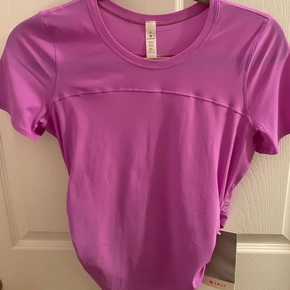 NWT Lululemon Seawheeze Run Off Route Shirt New -  Size 6